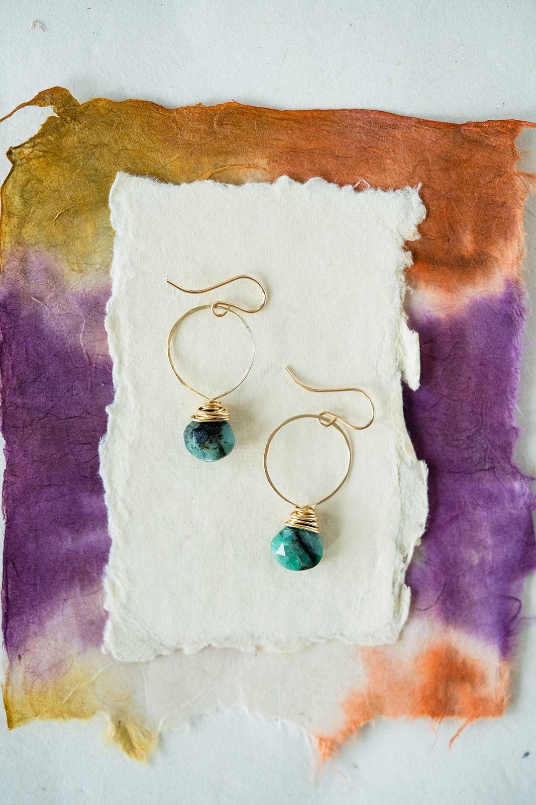 MEGAN Hoop and Drop Earrings