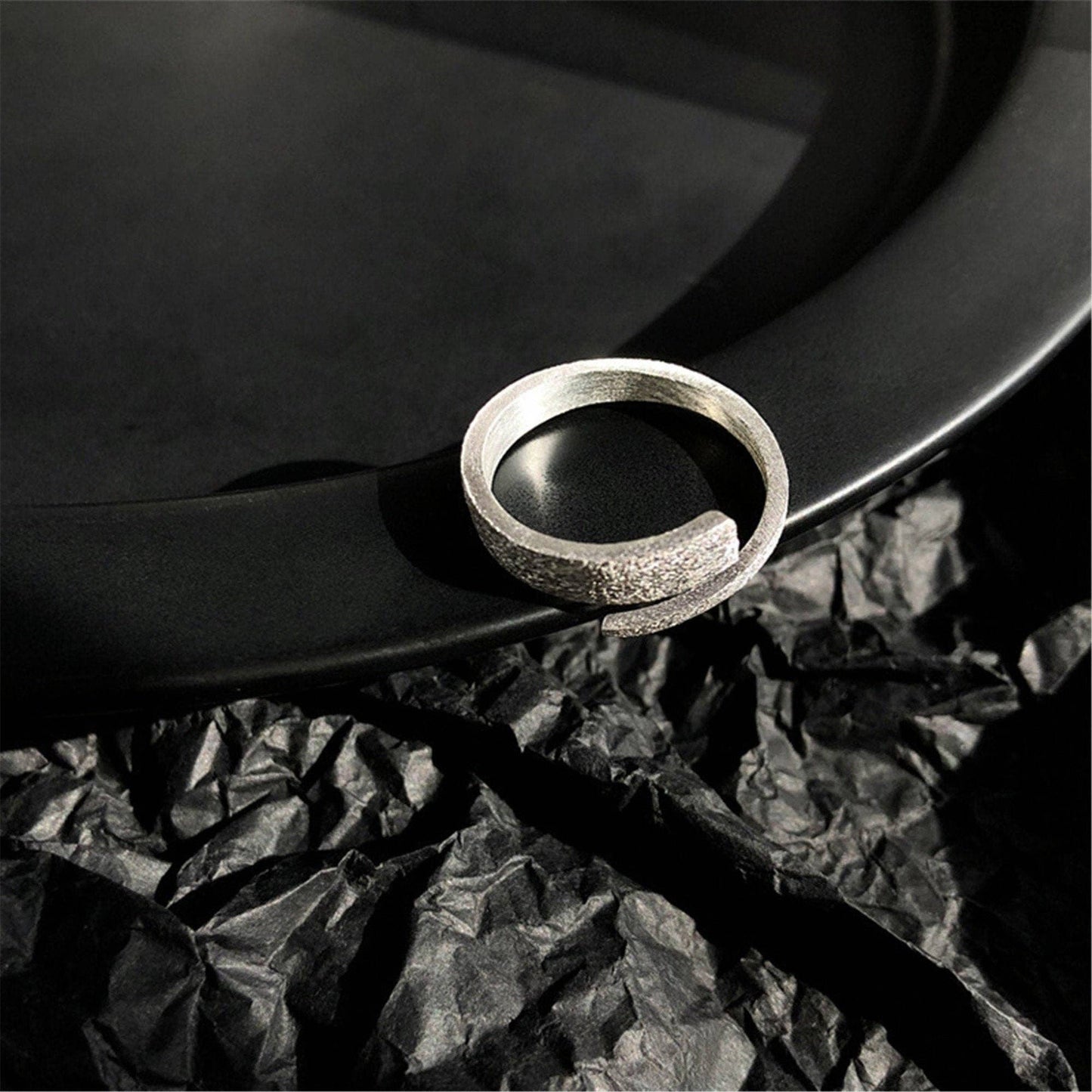 Niche Design Stackable Band Ring in 925 Sterling Silver